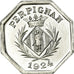 Moeda, França, Chambre Syndicale des Commerçants, Perpignan, 10 Centimes