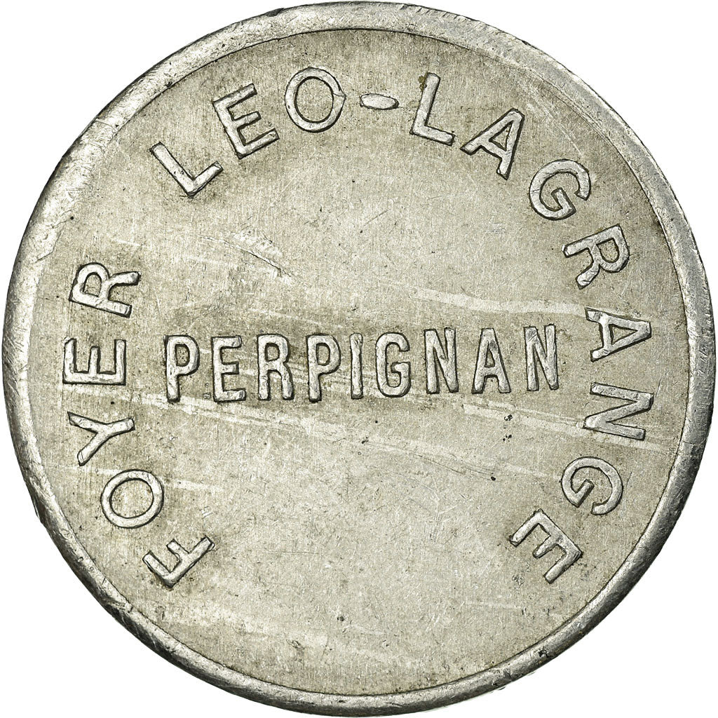 Francia, Token, Foyer Léo-Lagrange, Perpignan, BB+, Alluminio