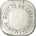 Monnaie, France, Goutte de Lait, Armentières, 2 Francs, SPL, Aluminium