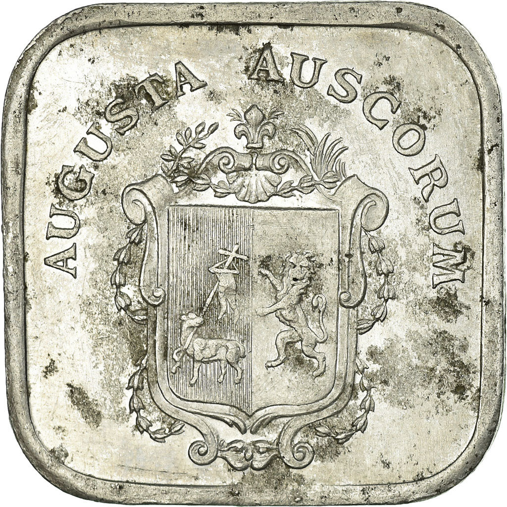 Münze, Frankreich, Augusta Auscorum, Auch, 25 Centimes, 1916, SS+, Aluminium