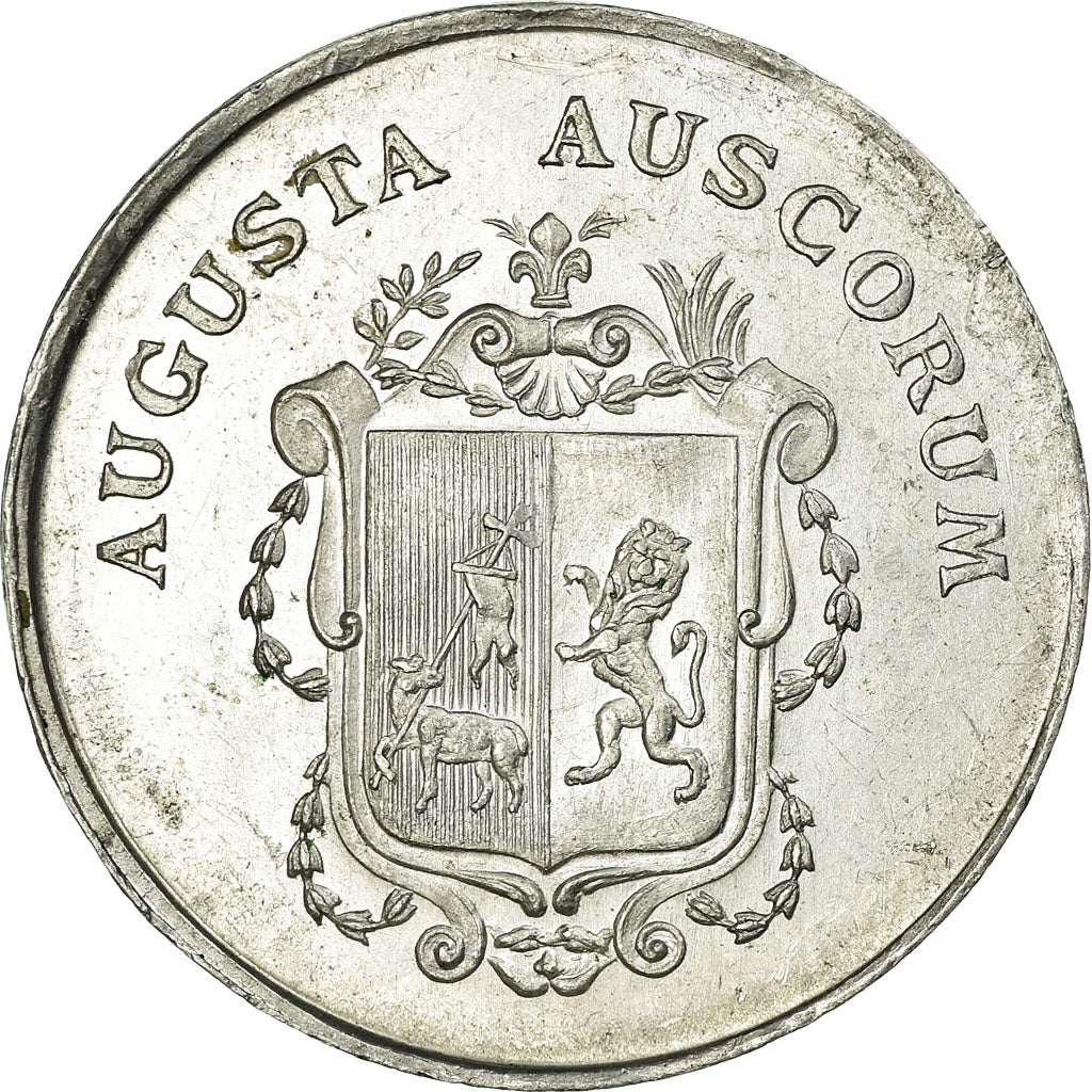 Moneda, Francia, Augusta Auscorum, Auch, 5 Centimes, 1916, SC, Aluminio