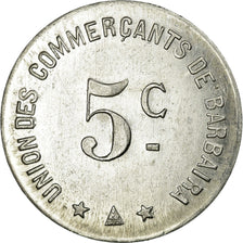 Moneta, Francja, Union des Commerçants, Barbaira, 5 Centimes, Undated, MS(63)