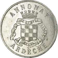 Monnaie, France, Union Commerciale et Industrielle, Annonay, 25 Centimes, 1918