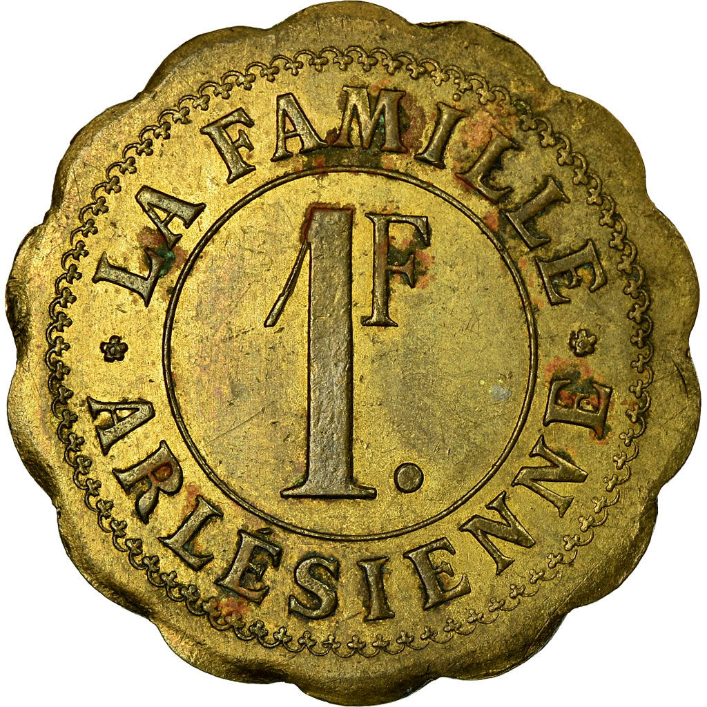 Monnaie, France, La Famille Arlésienne, Arles, 1 Franc, SUP, Laiton, Elie:15.7