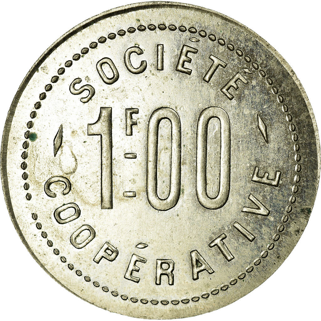 Münze, Frankreich, La Fraternité, Société Coopérative, Amplepuis, 1 Franc