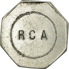 Moeda, França, R. C. A, Angoulême, 25 Centimes, EF(40-45), Alumínio