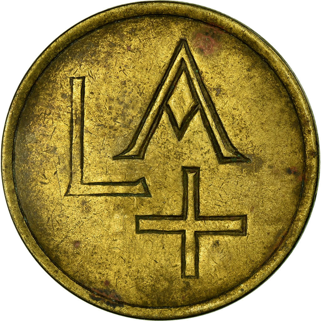 Monnaie, France, L. Lacroix Fils, Angoulême, Bon pour 1000 cahiers, TB, Laiton