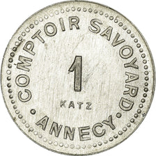 Monnaie, France, Comptoir Savoyard, Annecy, 1 Franc, SUP+, Aluminium, Elie:15.3