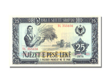 Albania, 25 Lekë, 1976, KM #44s2, UNC(65-70), TL