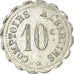 Coin, France, Comptoirs Albertins, Albert, 10 Centimes, EF(40-45), Aluminium