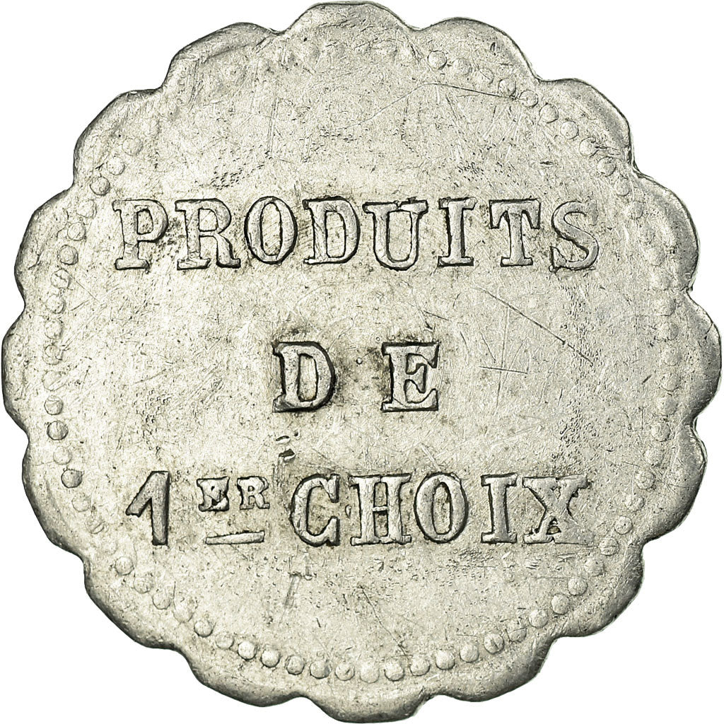 Coin, France, Comptoirs Albertins, Albert, 10 Centimes, EF(40-45), Aluminium