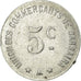 Moneta, Francja, Union des Commerçants, Barbaira, 5 Centimes, AU(55-58)