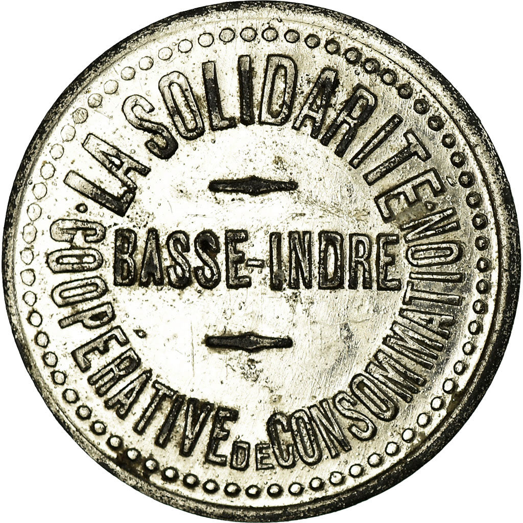 Münze, Frankreich, Coop. de Consommation, La Solidarité, Basse-Indre, 5