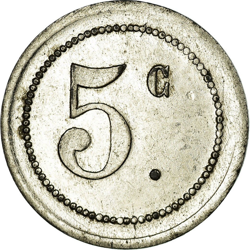 Münze, Frankreich, Coop. de Consommation, La Solidarité, Basse-Indre, 5