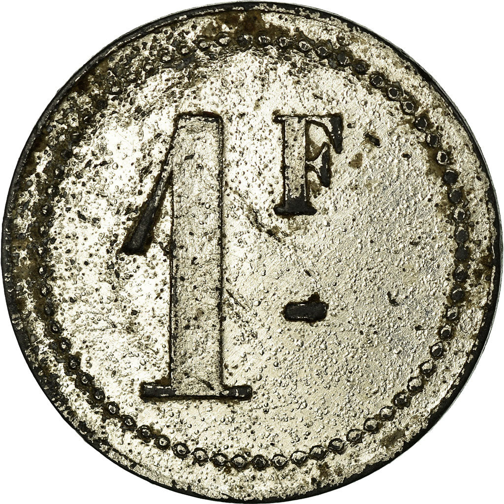 Monnaie, France, Coop. de Consommation, La Solidarité, Basse-Indre, 1 Franc