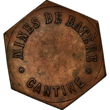 Monnaie, France, Mine de Batère, Cantine, Corsavy, 50 Centimes, SUP, Cuivre