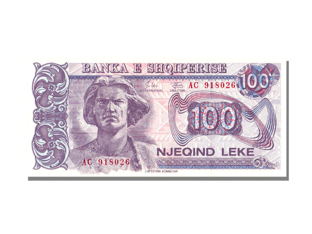 Albania, 100 Lekë, 1993, KM #55a, UNC(65-70), AC
