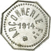 Monnaie, France, Arçonnerie française, Saint-Sulpice, 5 Centimes, 1914, SUP