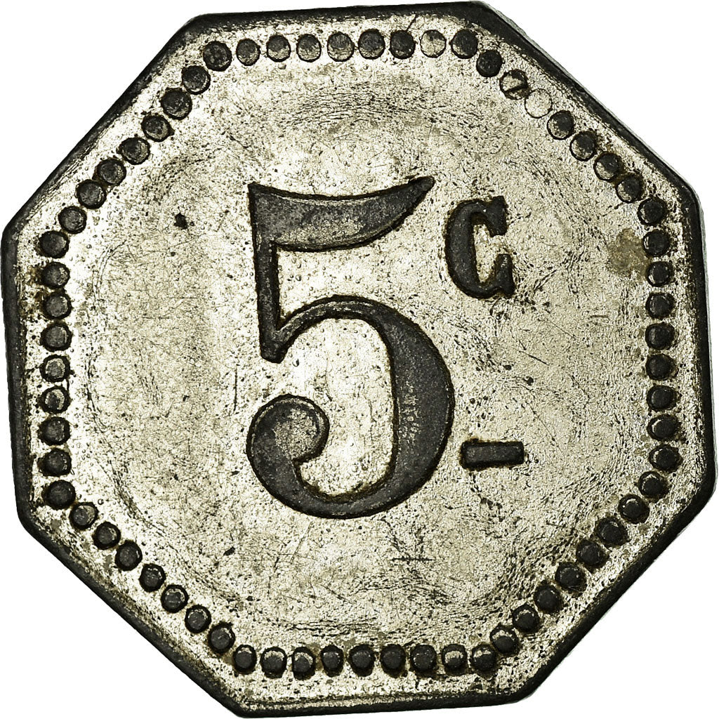 Moneta, Francia, Arçonnerie française, Saint-Sulpice, 5 Centimes, BB, Nickel