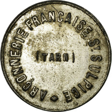 Monnaie, France, Arçonnerie française, Saint-Sulpice, 50 Centimes, TTB, Zinc