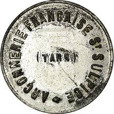 Monnaie, France, Arçonnerie française, Saint-Sulpice, 2 Francs, TTB, Zinc
