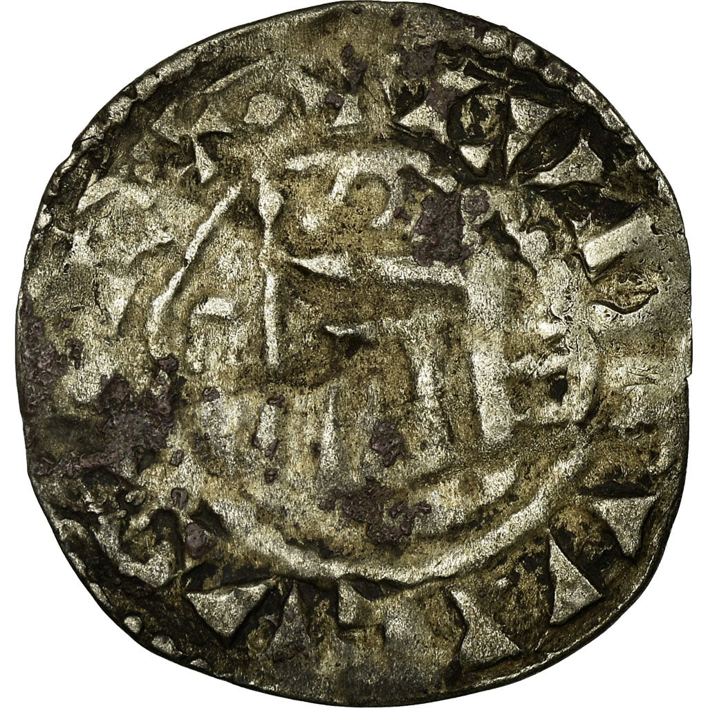 Moeda, França, Louis VI, Denarius, Orléans, VF(30-35), Prata, Duplessy:120