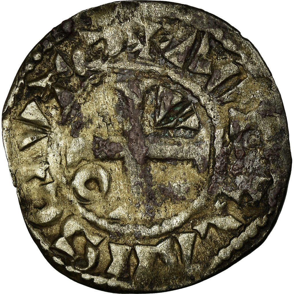 Moeda, França, Louis VI, Denarius, Orléans, VF(30-35), Prata, Duplessy:120
