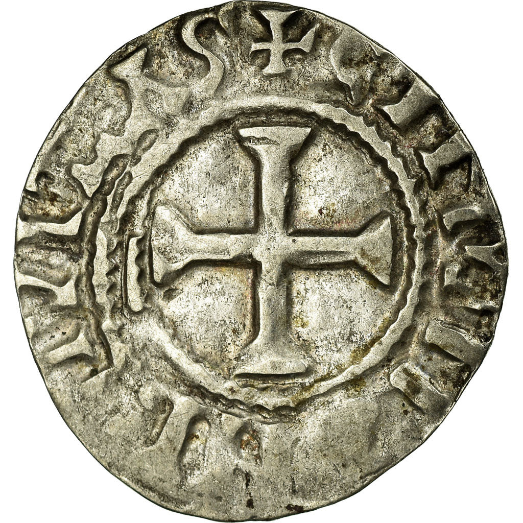 Münze, Frankreich, Charles le Chauve, Denarius, 980-1000, Le Mans, SS, Silber