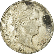 Münze, Frankreich, Napoléon I, 5 Francs, 1810, Paris, S+, Silber, KM:694.1