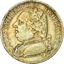 Monnaie, France, Louis XVIII, 5 Francs, 1815, Bayonne, TTB, Argent, Gadoury:591