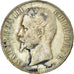 Münze, Frankreich, Napoleon III, 5 Francs, 1855, Strasbourg, S+, Silber