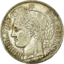 Moneta, Francja, Cérès, 5 Francs, 1850, Paris, EF(40-45), Srebro, KM:761.1