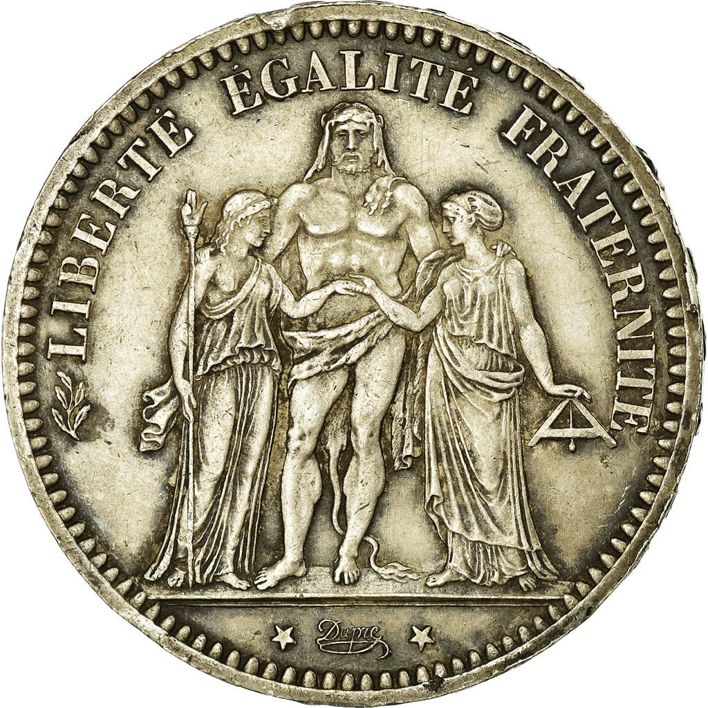 Monnaie, France, Hercule, 5 Francs, 1873, Paris, SUP, Argent, Gadoury:745a