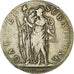 Munten, Italiaanse staten, PIEDMONT REPUBLIC, 5 Francs, AN 9, FR+, Zilver, KM:4