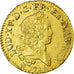 Monnaie, France, Louis XV, Louis d'or Mirliton, Grandes Palmes, 1724, Bordeaux