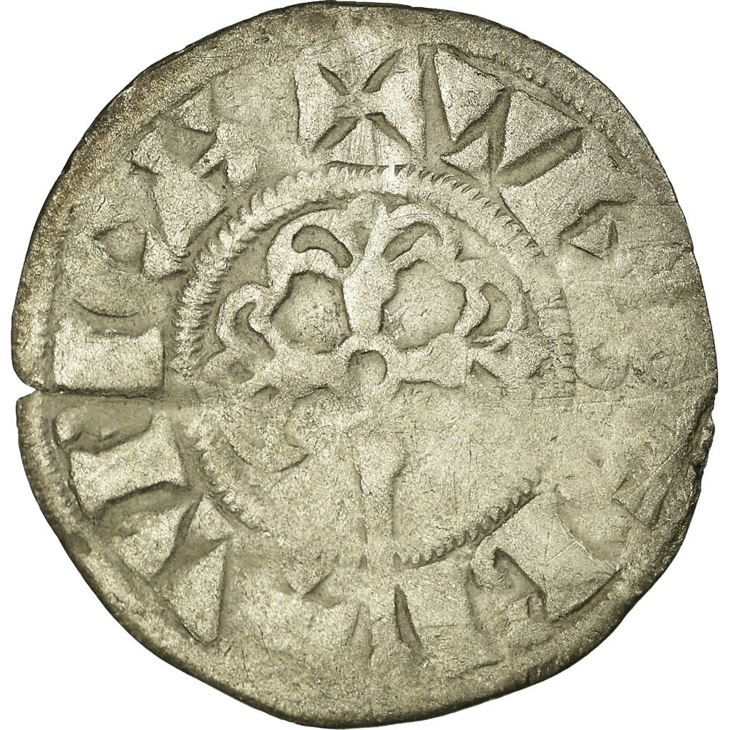 Monnaie, France, Louis VII, Denier, Bourges, TB, Argent, Duplessy:134