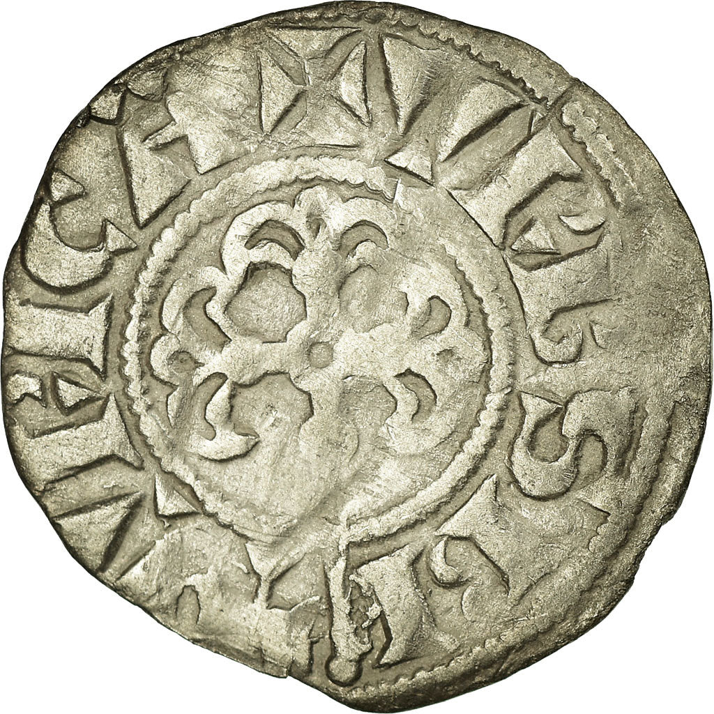 Coin, France, Louis VII, Denarius, Bourges, VF(20-25), Silver, Duplessy:134