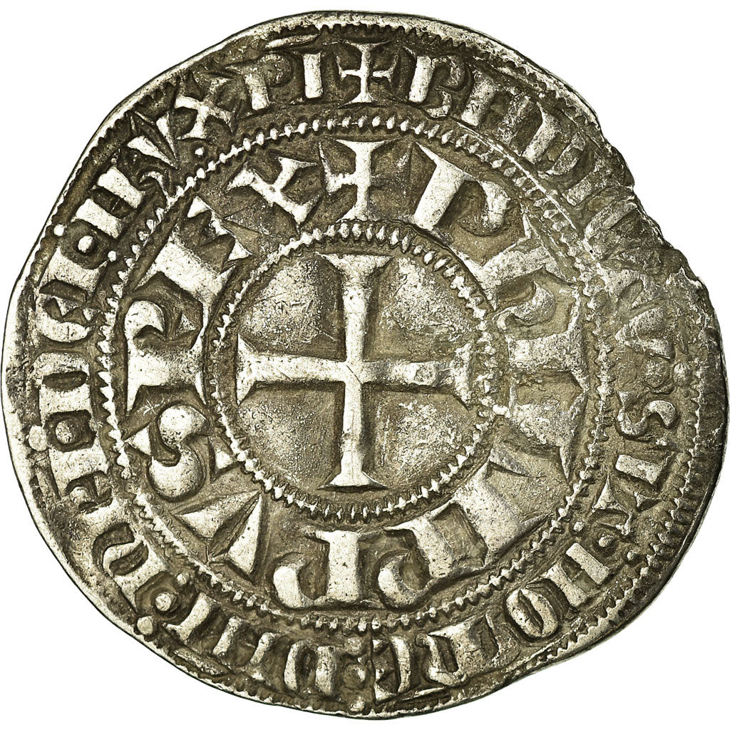 Monnaie, France, Philippe IV, Gros Tournois, TTB, Argent, Duplessy:213