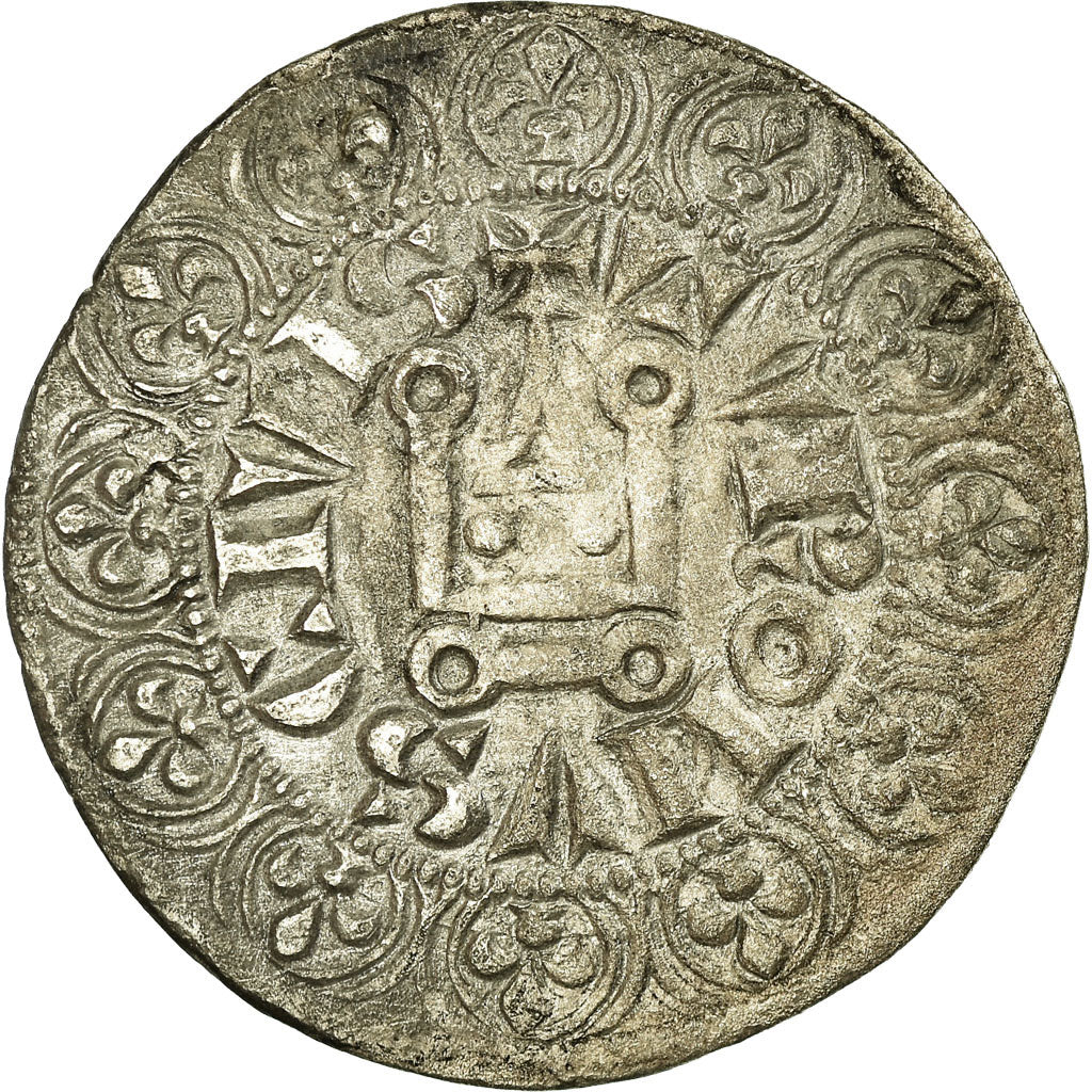 Coin, France, Philip IV, Gros Tournois, EF(40-45), Silver, Duplessy:213