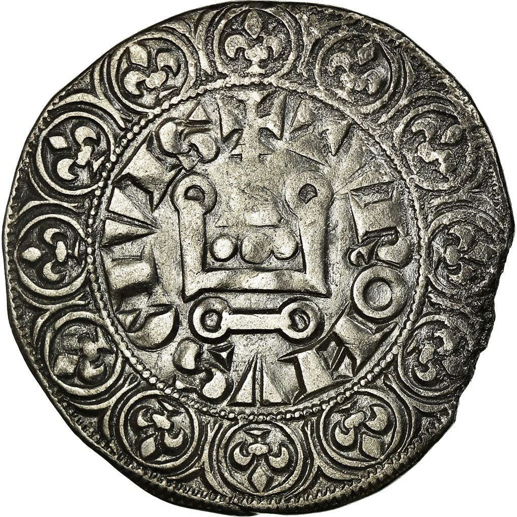Monnaie, France, Philippe IV, Gros Tournois, TTB, Argent, Duplessy:213