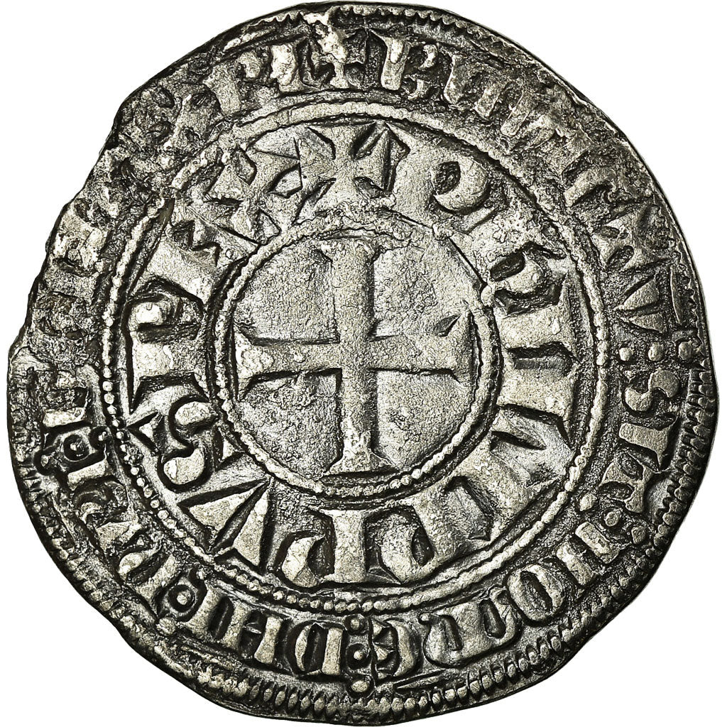 Monnaie, France, Philippe IV, Gros Tournois, TTB, Argent, Duplessy:213