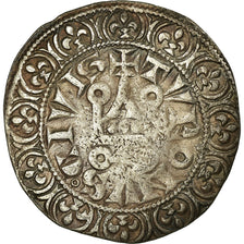 Moeda, França, Philip IV, Gros Tournois, VF(30-35), Prata, Duplessy:213