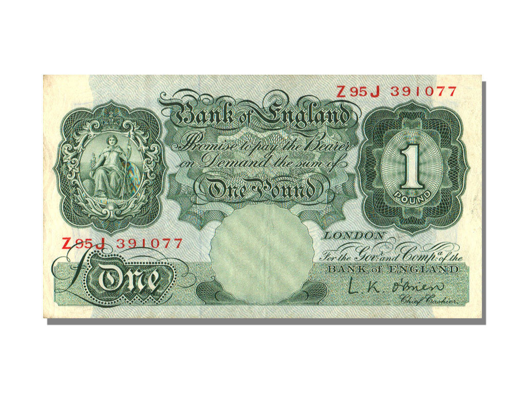 Geldschein, Großbritannien, 1 Pound, VZ