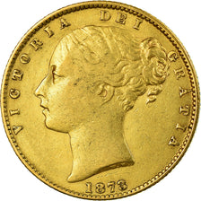 Münze, Australien, Elizabeth II, Sovereign, 1873, Sydney, S+, Gold, KM:6