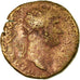 Moneda, Hadrian, Dupondius, 124-128, Rome, BC+, Bronce, RIC:657