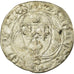 Moneda, Francia, Charles VII, Blanc à la couronne, Limoges, BC+, Vellón