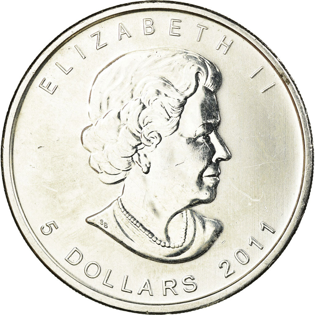 Moneta, Canada, Elizabeth II, 5 Dollars, 2011, Royal Canadian Mint, SPL-