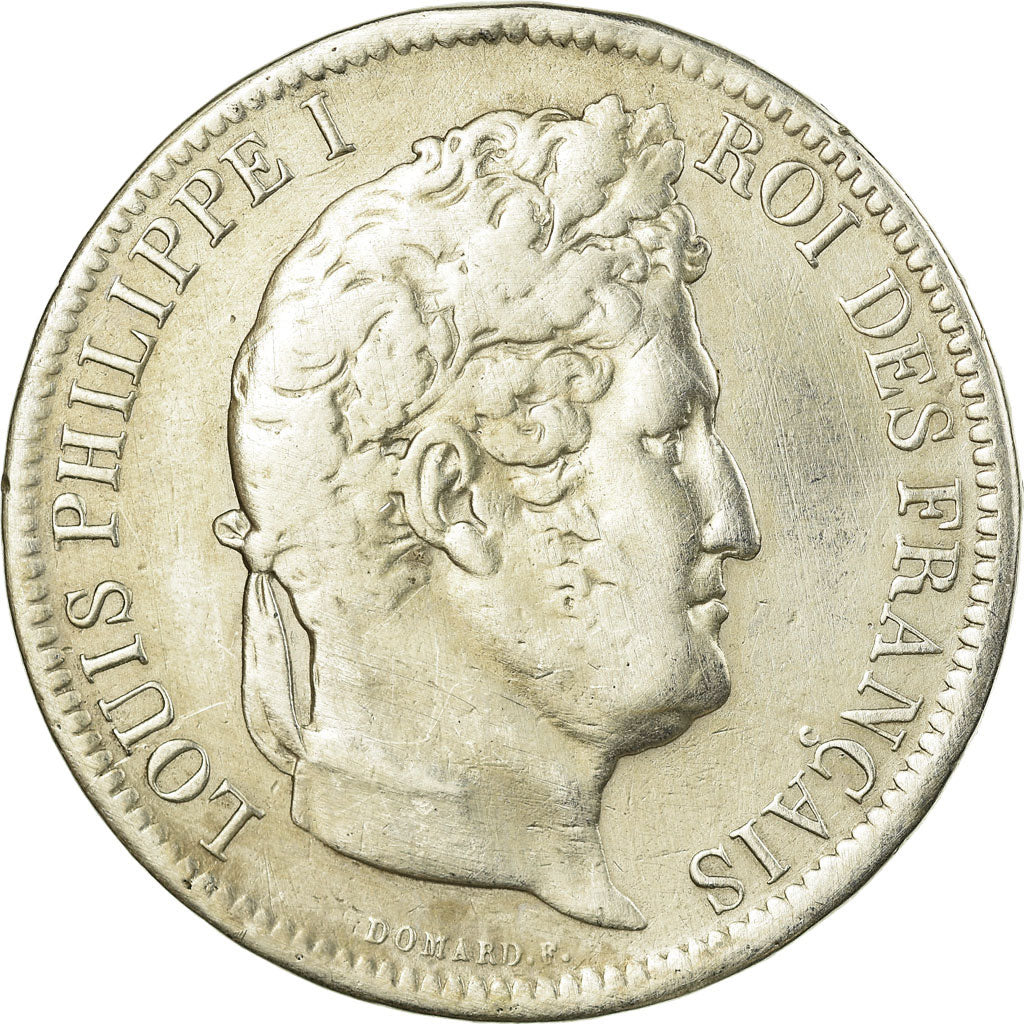 Munten, Frankrijk, Louis-Philippe, 5 Francs, 1831, Rouen, FR, Zilver, KM:745.2