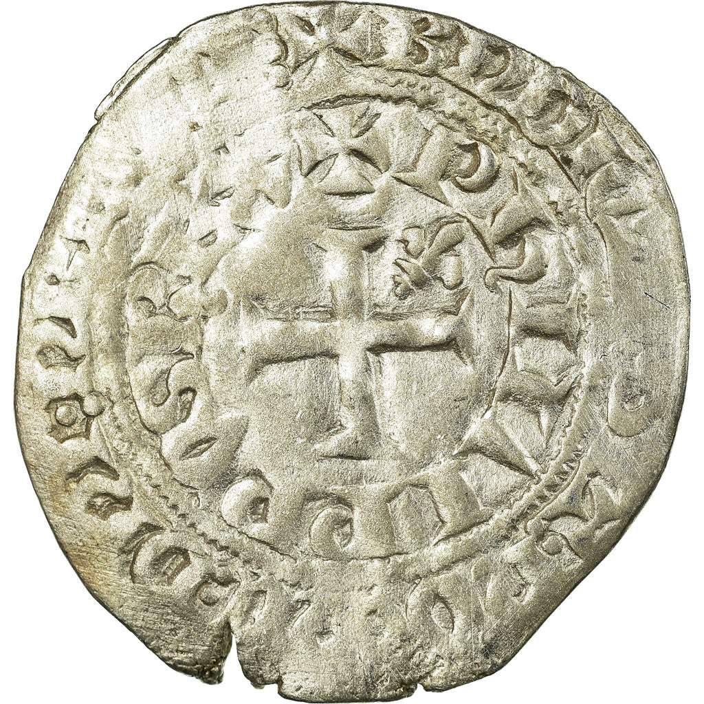 Monnaie, France, Philippe VI, Gros à la fleur de lis, TB+, Billon, Duplessy:263