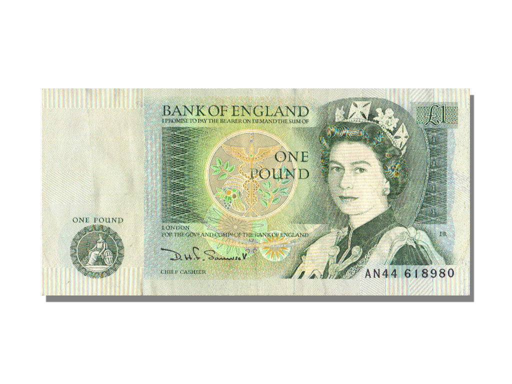 Geldschein, Großbritannien, 1 Pound, UNZ-